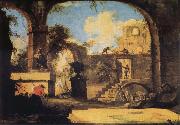 Francesco Guardi Capriccio oil painting artist